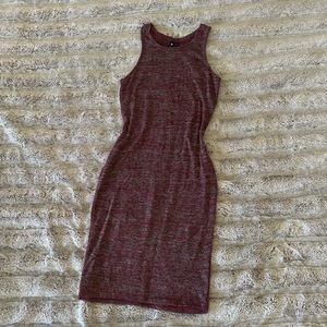 Cotton On midi body con dress - M - purple